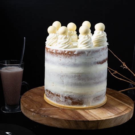 Brown Butter Cake Naked Cake Recipe Veena Azmanov Kitchen