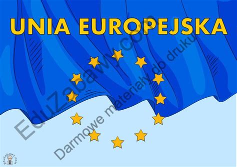 Plakat Unia Europejska Do Druku Za Darmo A4 I XXL W PDF