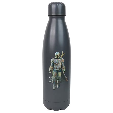 Star Wars The Mandalorian Metal 500ml Water Bottle