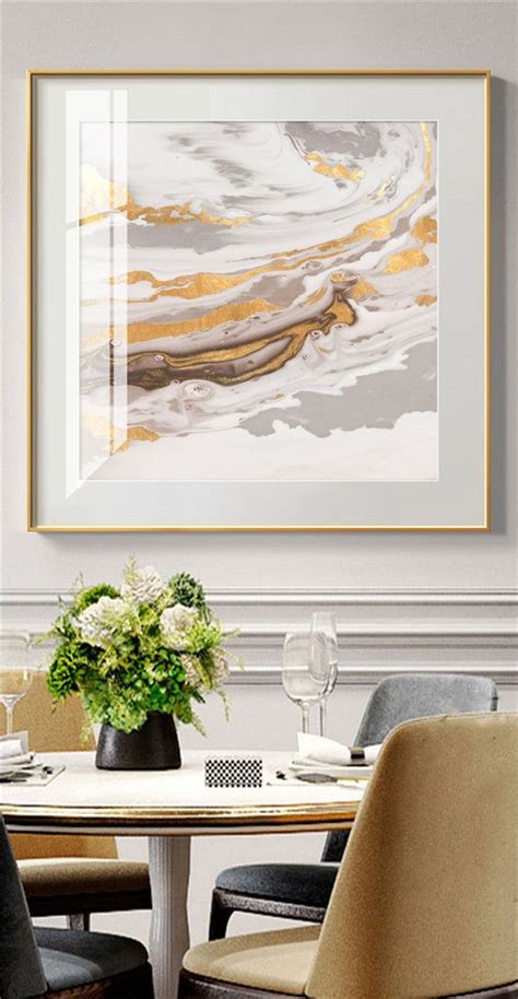 轻奢抽象装饰画 高清喷绘，晶瓷画 Abstract Decorative Painting Abstract Art Landscape Decorative Painting