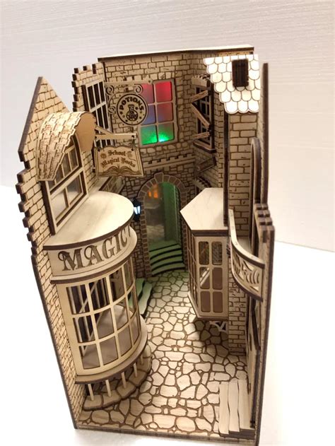 Harry Potter Book Nook Harry Potter Diagon Alley Harry Potter Items