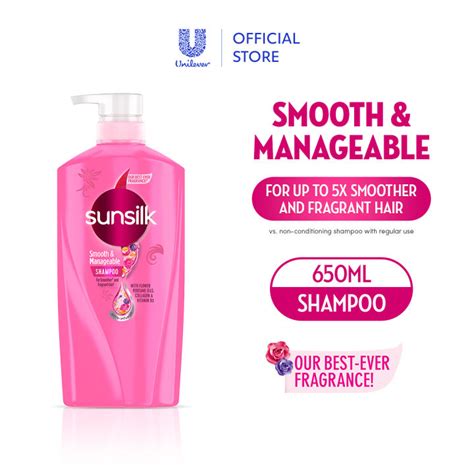 Sunsilk Smooth And Manageable Shampoo 650ml Lazada Ph