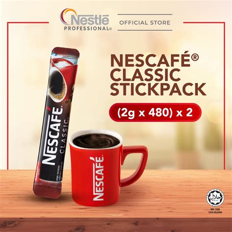 Nescafe Classic Sachet G X Sachet Shopee Malaysia Atelier Yuwa