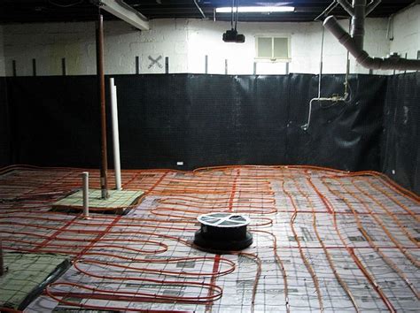 Concrete Basement Floor W Radiant Heat Concrete Basement Floors