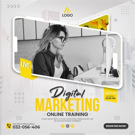 Digital Marketing Social Media Template Designs Entheosweb