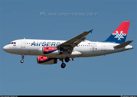 YU APC Air Serbia Airbus A319 131 Photo By Richard Toft ID 1286832