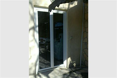 Porte Fenetre Pvc Blanc Vantaux Gma Fen Tres Al S