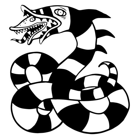 Beetlejuice Sandworm Svg Abstract Sandworm Svg Sandworm Svg Inspire Uplift