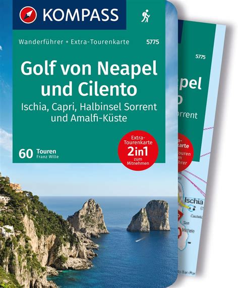 Kompass Wanderf Hrer Golf Von Neapel Ischia Capri Halbinsel Sorrent