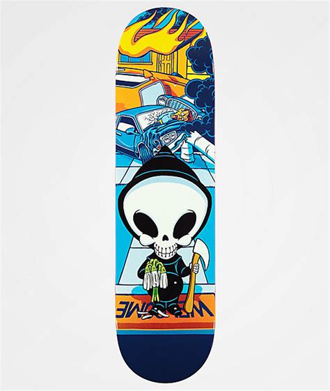 Blind Car Crash 825 Skateboard Deck Zumiez