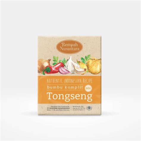 Jual Bumbu Masak Instan Komplit Rempah Nusantara Tongseng 60 Gr Di