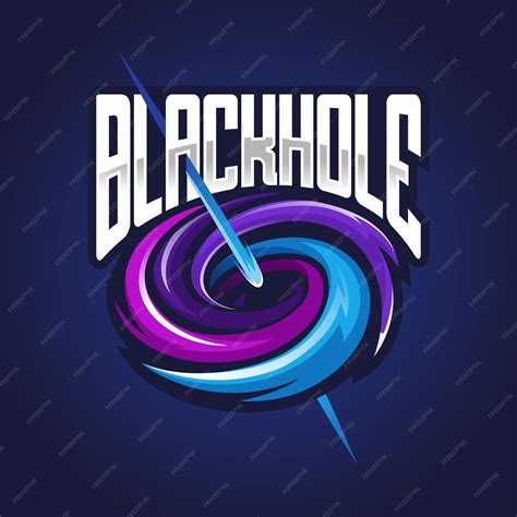 Premium Vector | Blackhole logo