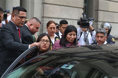 Betssy Chávez Ya Fue Trasladada A La Carceleta Del Penal Ancón Ii