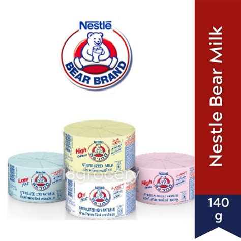 Nestle Bear Brand Sterilized Milk High Calcium G Shopee Singapore