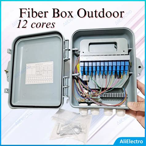 Fiber Terminal Box 12 Cores UPC SC LC FC Optical Fiber Distribution