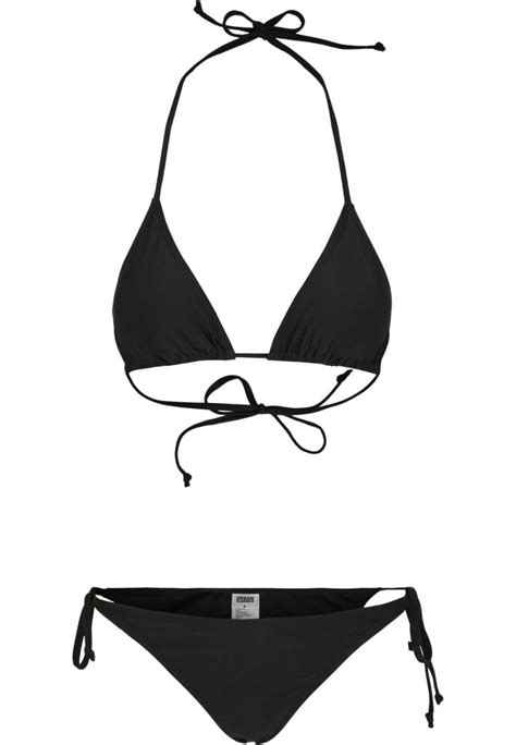 Svart Triangel Bikini Bikinis Dunken Se