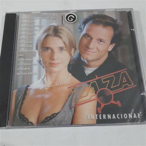 Cd ZAZA INTERNACIONAL Trilha Sonora Novela Lacrado Shopee Brasil