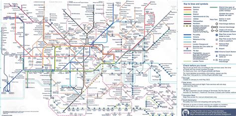 London Underground Tube Map - January 2022 Version Inside Pages by Josh ...