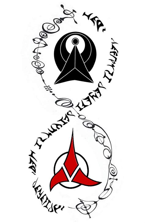 Klingon Symbol Tattoo