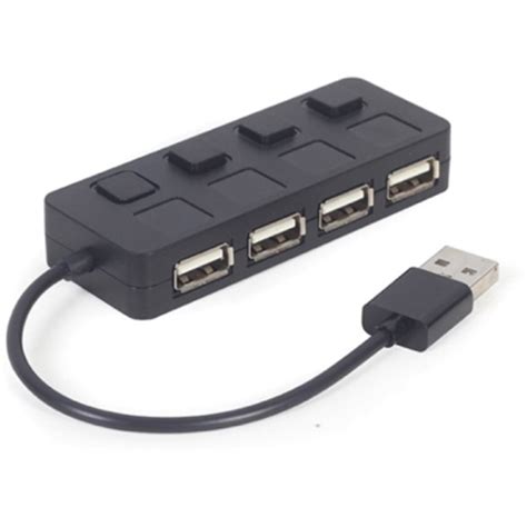 Gembird Usb Ports Switch Black Uhb U P