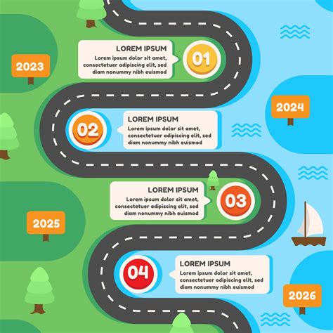 Creative Infographic Timeline Template 22103311 Vector Art at Vecteezy