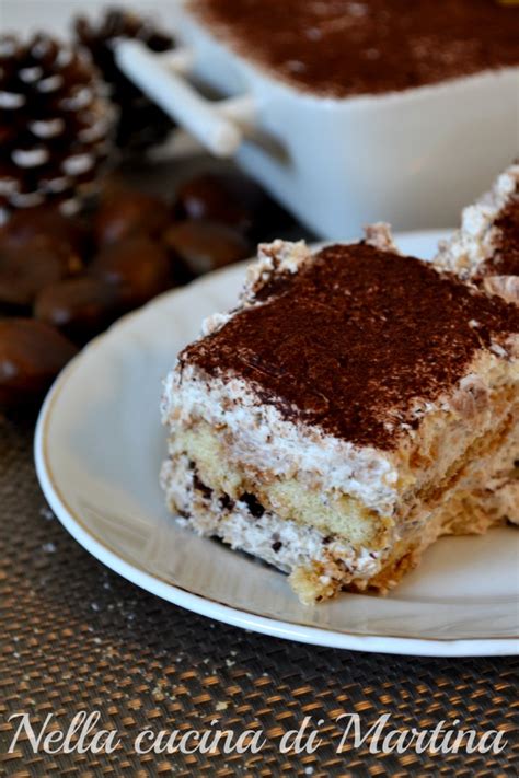 Tiramisù alle castagne