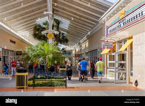 Premium Shopping Outlet At International Drive Orlando Florida Usa