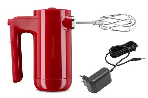 Cordless hand mixer, 7 speeds, Empire Red - KitchenAid | KitchenShop