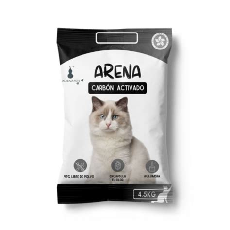 Calabaza Pets Arena para Gatos Carbón Activado Laika Mascotas