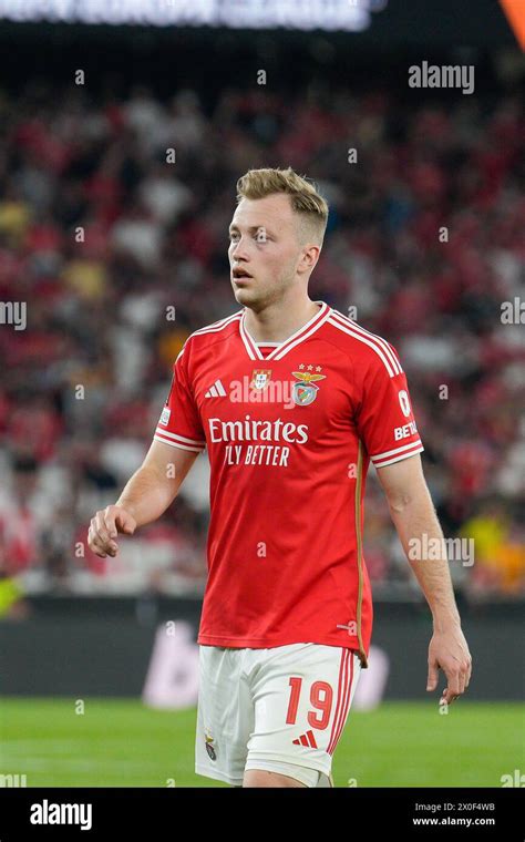 Lisbon Portugal Th Apr Casper Tengstedt Of Sl Benfica In