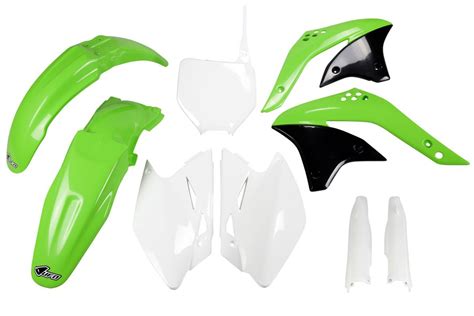 Kit Plastiques Complet Origine Ufo Kawasaki Kx F As Racing