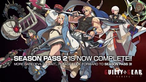 Arc System Works Anuncia Guilty Gear Strive Temporada 3