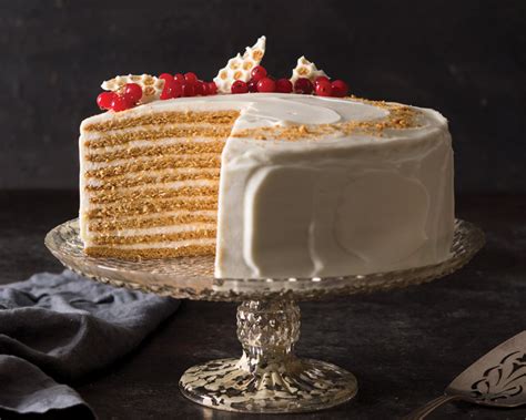 10-Layer Spiced Russian Honey Cake - Bake from Scratch