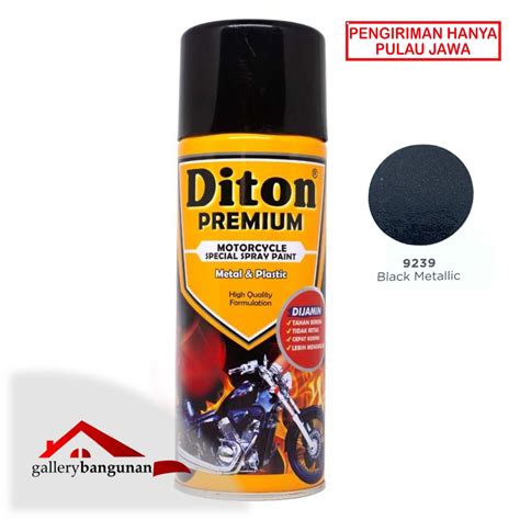 Diton Premium 9239 Black Metallic Pilok Pylox Metallic Metallic