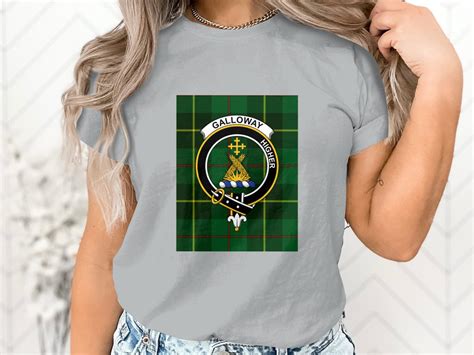 Scottish Clan Galloway Crest T Shirt Unisex Heritage Sweatshirt