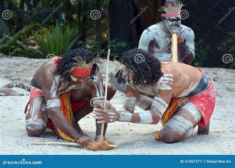 Aboriginal Culture Show In Queensland Australia Stock Image Image Of