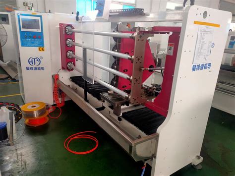 Pvc Electrical Tape Four Shafts Tape Cutting Machine China Bopp