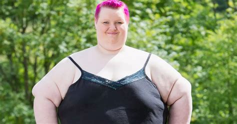 Britain S Fattest Woman Georgia Davis Using Gym Has Skinny Sunday