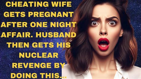 Cheating Wife Gets Pregnant After One Night Affair Husband Gets His Nuclear Revenge By Doing