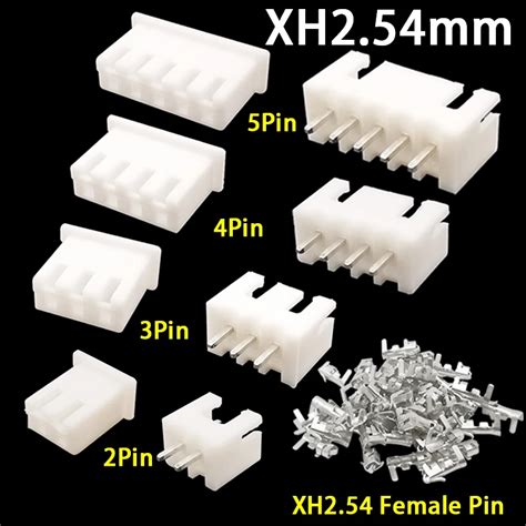 Pcs Jst Xh Male Female Material Connector Leads Pin Header