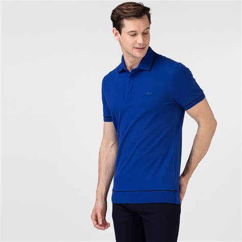 Lacoste Erkek Regular Fit Saks Mavi Polo Polo Ph Bdm Fashfed