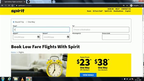 How To Book Your Flight With Spirit Airlines YouTube