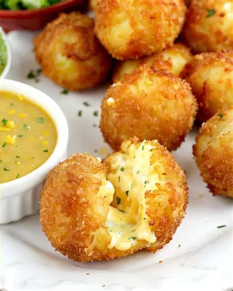 Baked Potato Cheese Balls