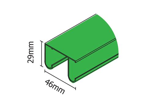 Aluminium Double Upper Guide Rail 2m Woodworking Machinery Materials