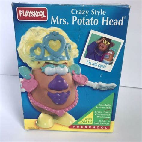 Crazy Style Mrs. Potato Head VINTAGE WITH BOX 1994 HTF RARE! Almost ...