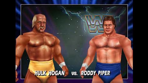 WWE NO MERCY LEGENDS MOD CHALLENGE 64 HULK HOGAN VS ROWDY RODDY