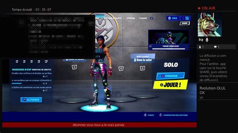 Live Fortnite Venez Jouer Venez Parler Je Change De Chaine Youtube Qui