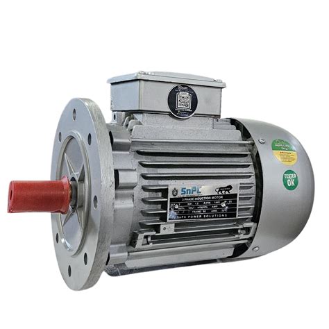 SnPC Electric Motor 2hp 1 5kw 415 VOLT 4 Pole 1500 RPM 3 Phase B5