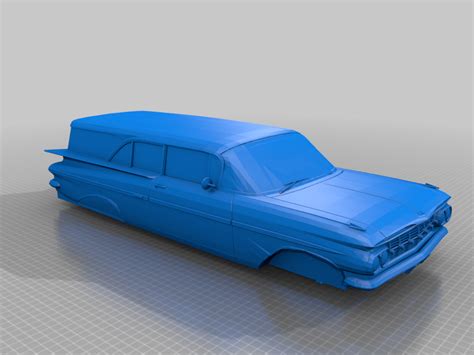 Free Stl File 1959 Chevrolet Impala Wagon 🚙・3d Print Design To Download・cults