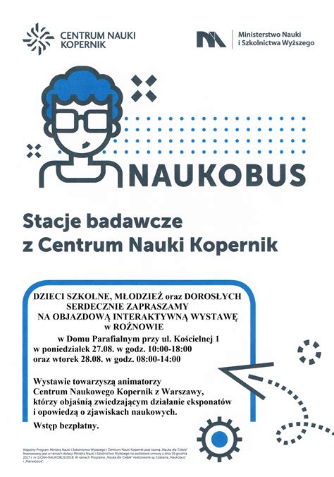 Centrum Nauki Kopernik będzie w Rożnowie UM Oborniki